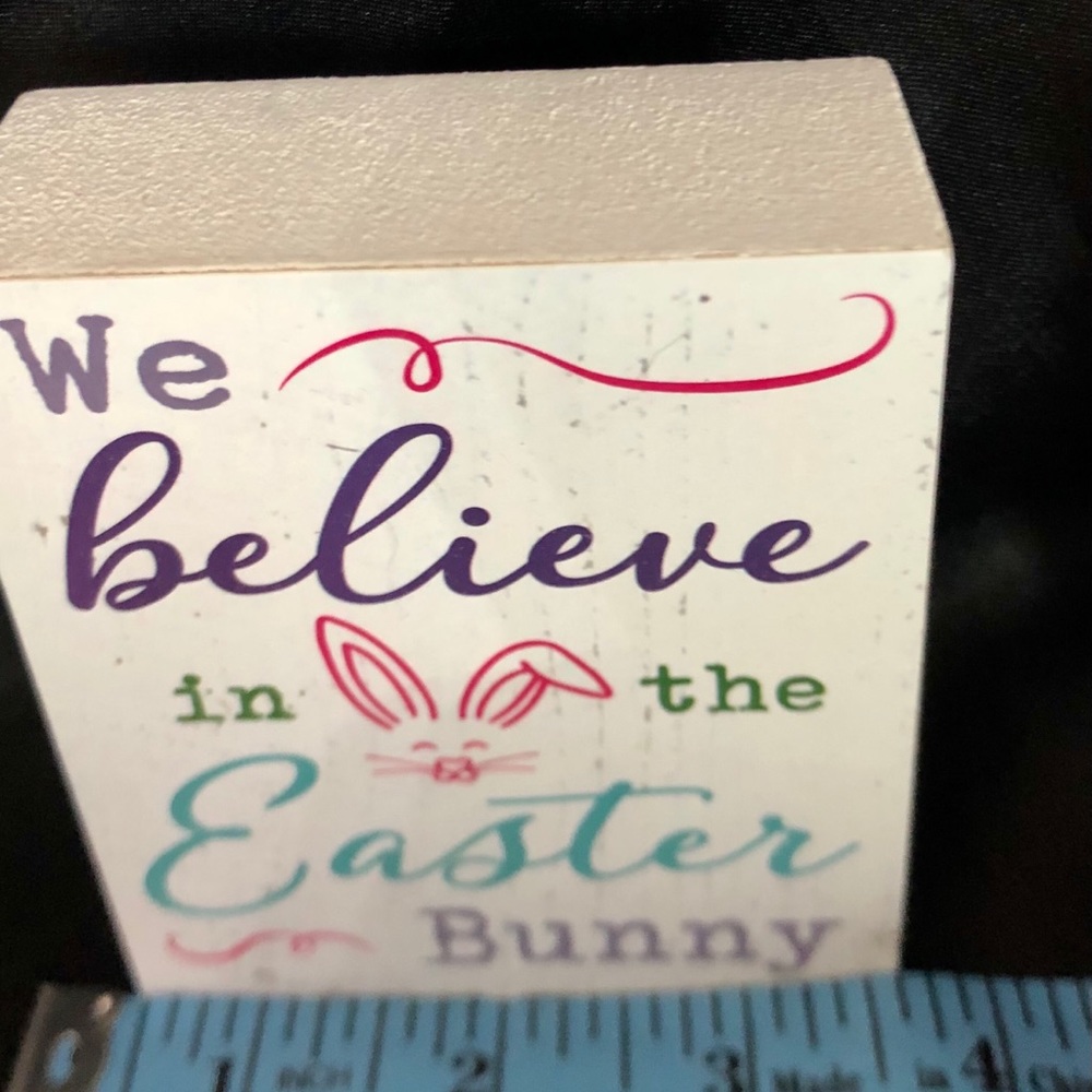 ❌SOLD❌ 4-Pc. Easter/Spring Block Set, NWOT - Picture 10 of 16
